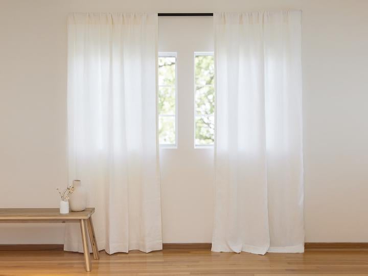 The Perfect Curtains: Parachute Washed Linen Curtains