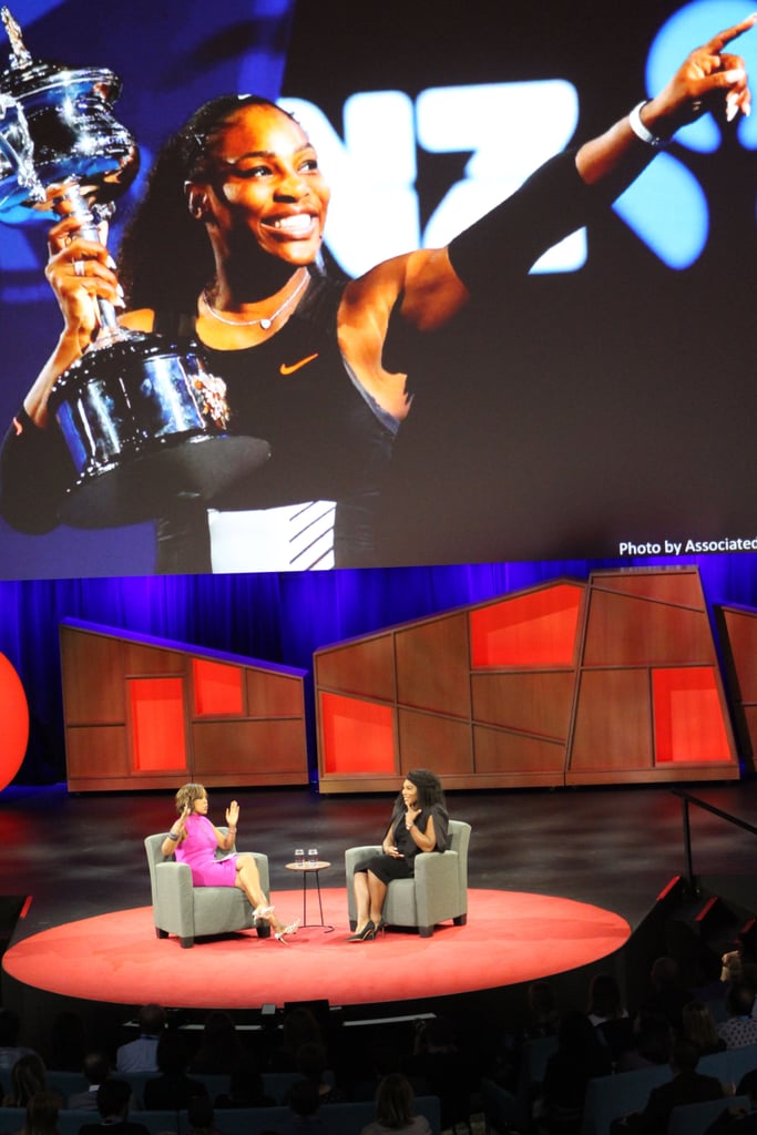 Serena Williams at Ted Talks Conference April 2017