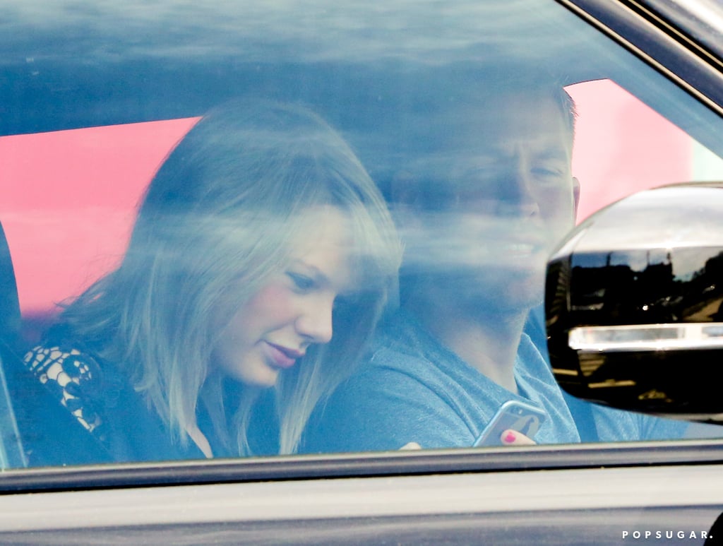Taylor Swift and Calvin Harris in a Car Together | Pictures
