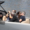 Chris Hemsworth Doesn't Seem to Mind Being the Third Wheel on Matt Damon's Boat Date