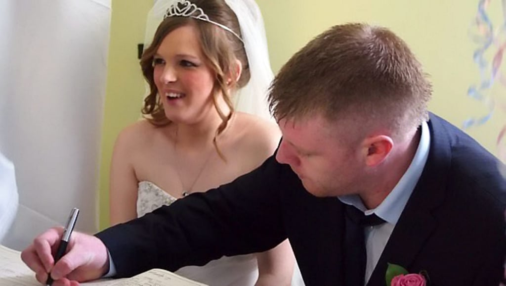 Corey Edwards's Parents Get Married at Bedside