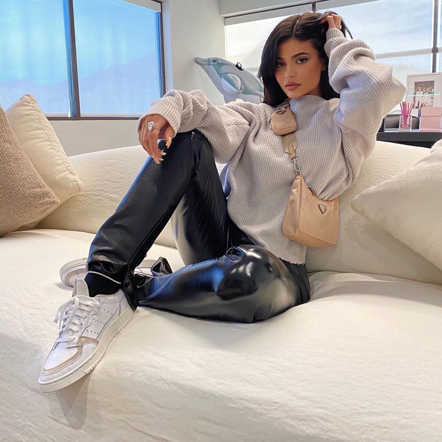 kylie jenner adidas superstar