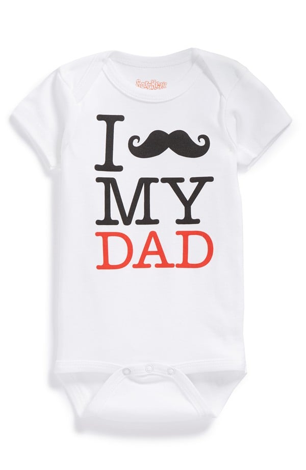 Mustache My Dad Bodysuit