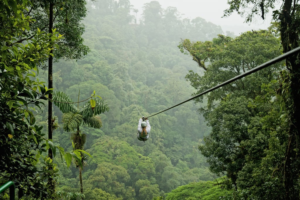 Zip-Line in Costa Rica | Best Travel Experiences | POPSUGAR Smart