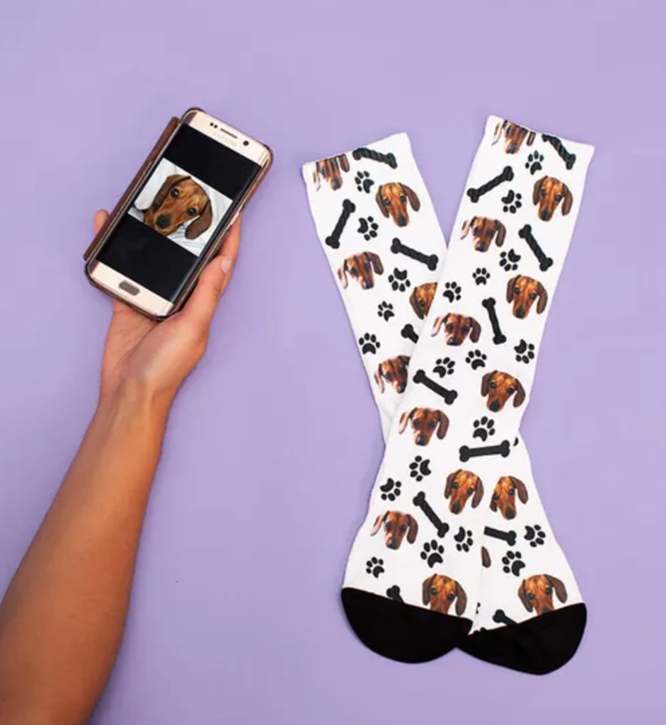 Secret Santa Gift Ideas: Prezzybox Personalised Dog on Socks