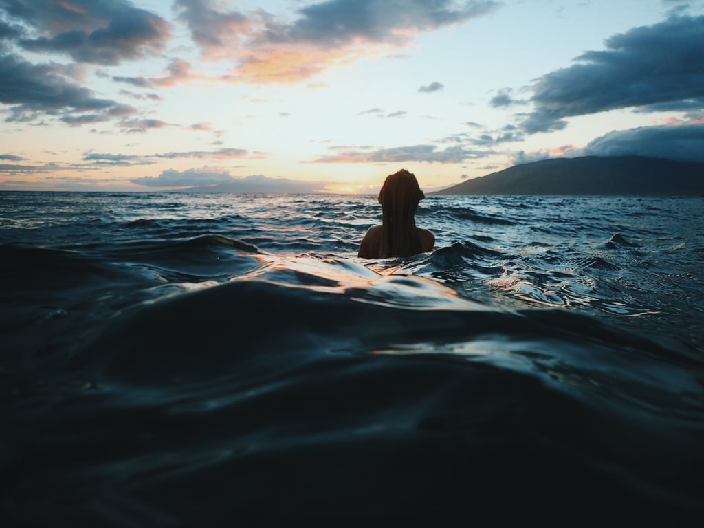 Go swimming in the ocean.