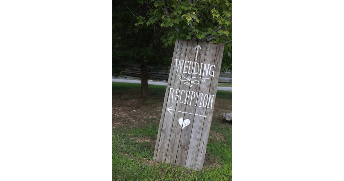 Direction Signs How To Incorporate Signs Into A Wedding Popsugar Love And Sex Photo 34 0397