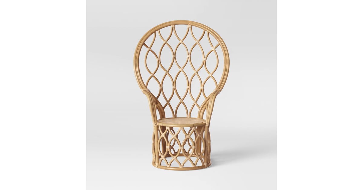 Get the Look Peacock Rattan Chair Target Home Spring Collection 2019