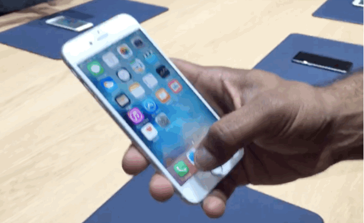 You can access contacts faster with 3D Touch. | iPhone 6S Details ...
