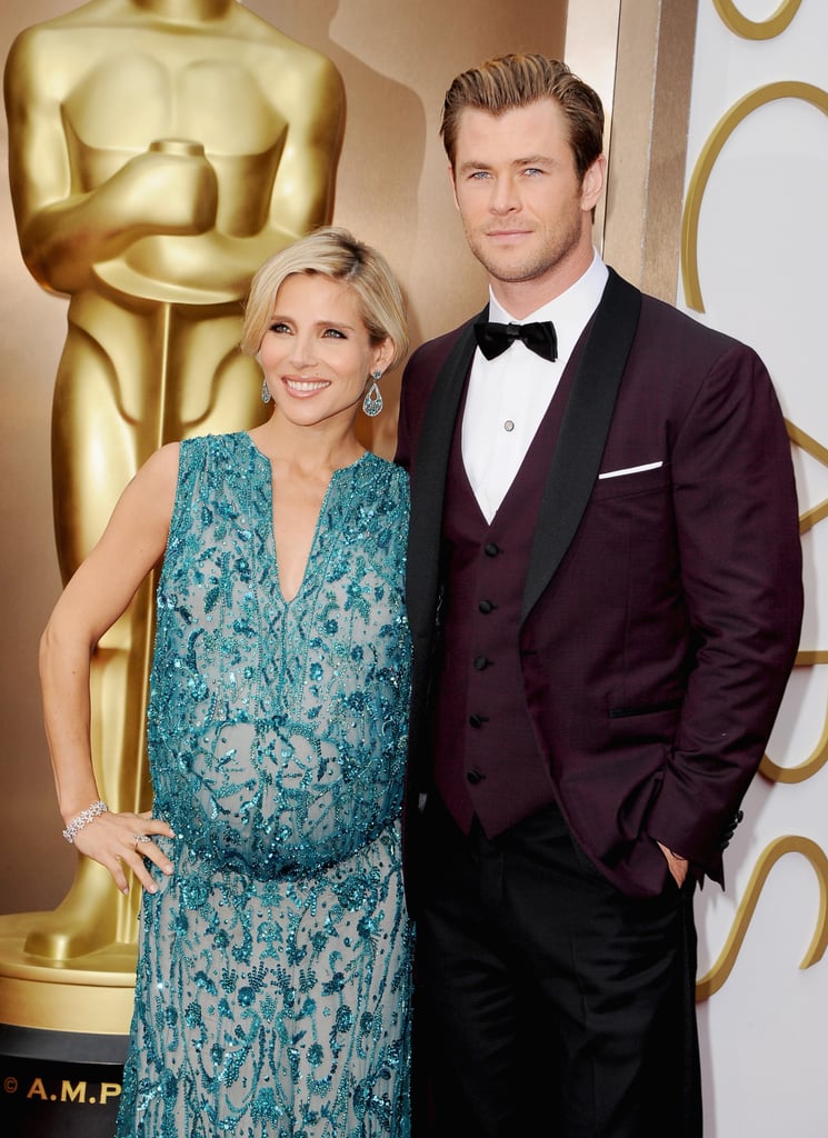 Chris Hemsworth and Elsa Pataky at the Oscars 2014