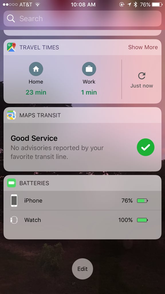 Find out about any public transit issues before you leave the house.