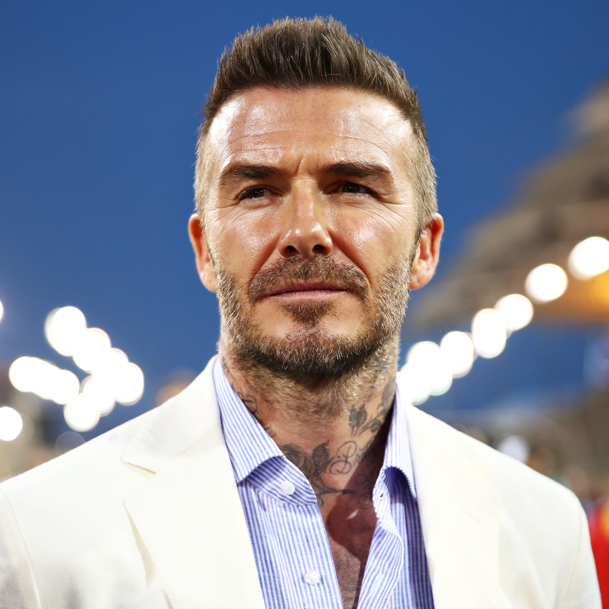 David Beckham Tells Graham Norton the History of His Hairstyles Funny  Video  Leo Sigh