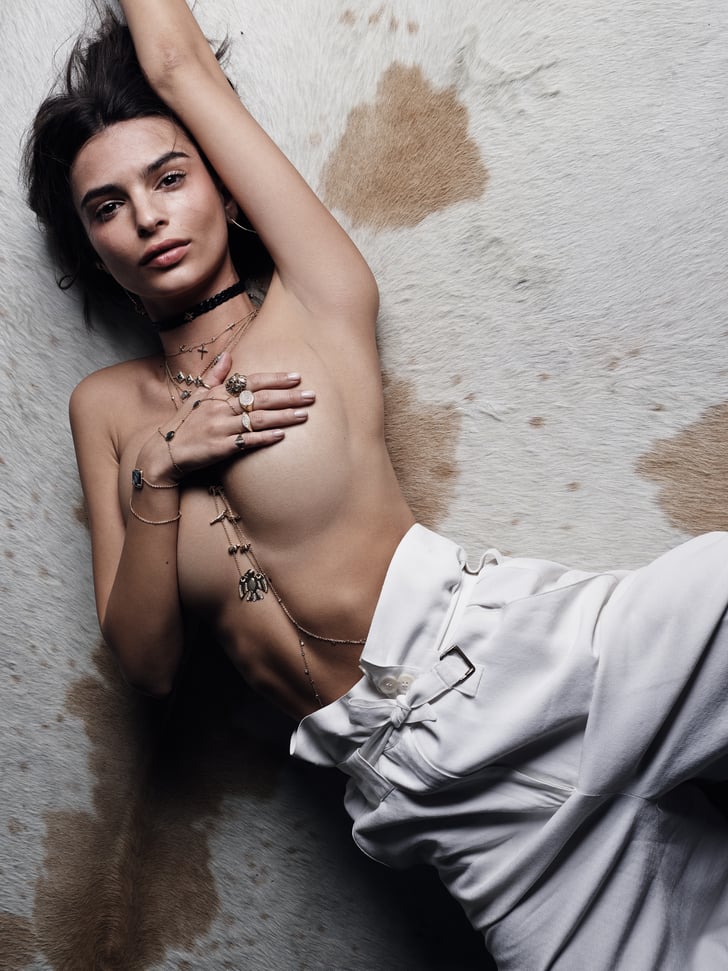 Emily Ratajkowski Jacquie Aiche Jewelry Campaign Spring 2016 | POPSUGAR Fashion Photo 8