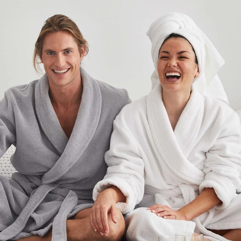 Super-Plush Bath Sheets in Vanilla by Brooklinen - Holiday Gift Ideas