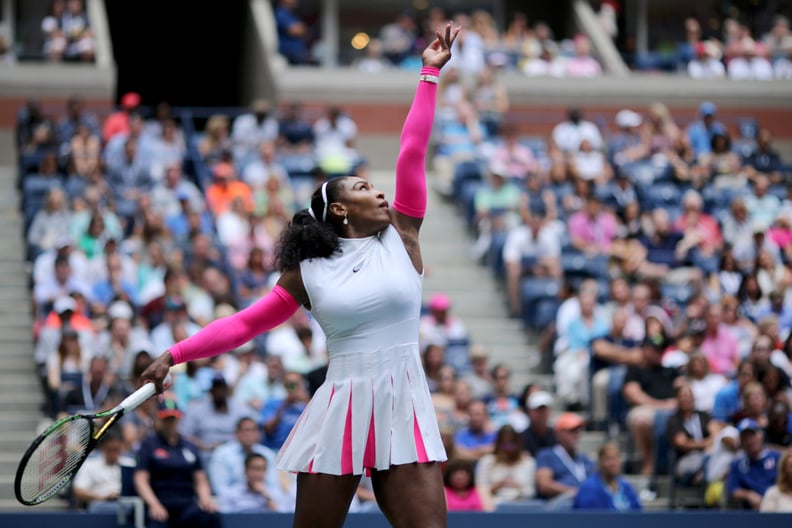The Compression Sleeves Were Fashionable and Also Helped Serena Williams's Circulation