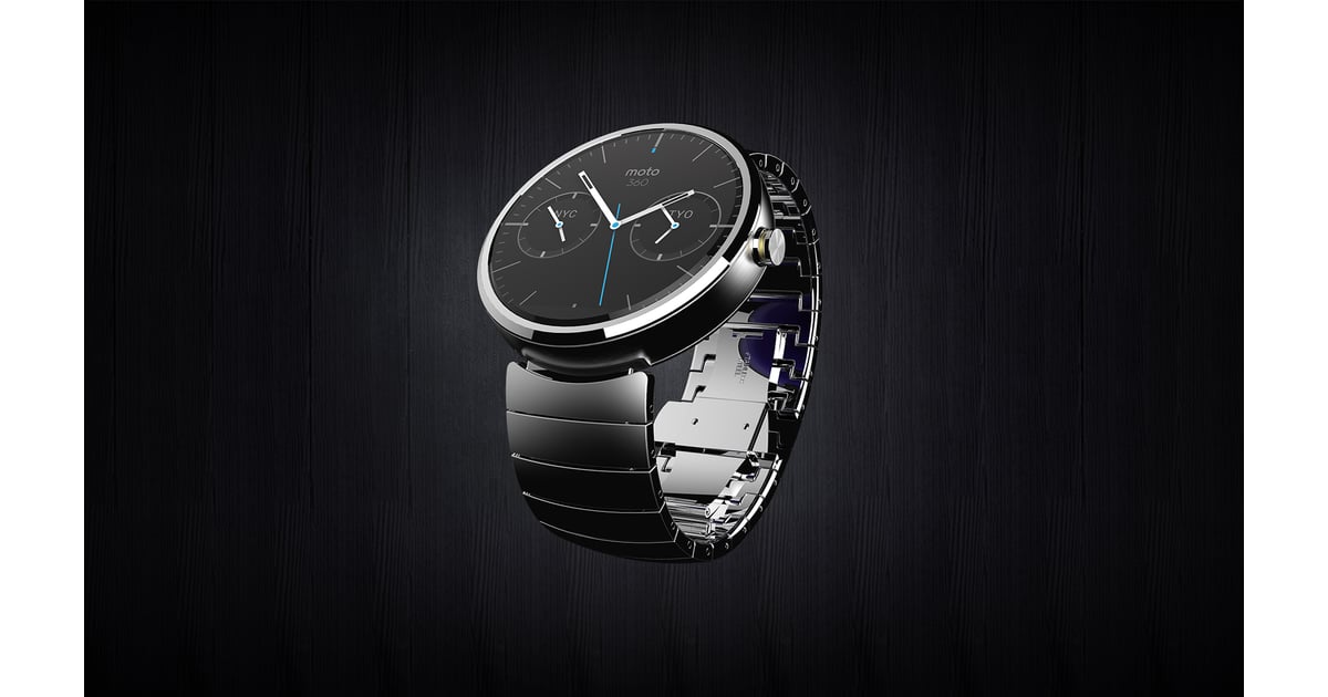 Moto 360 With Metal Band Moto 360 Smartwatch POPSUGAR Tech Photo 3