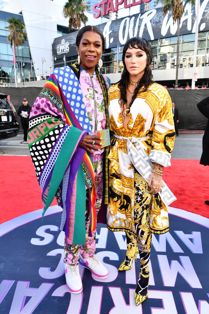 Big Freedia and Kesha at the 2019 American Music Awards