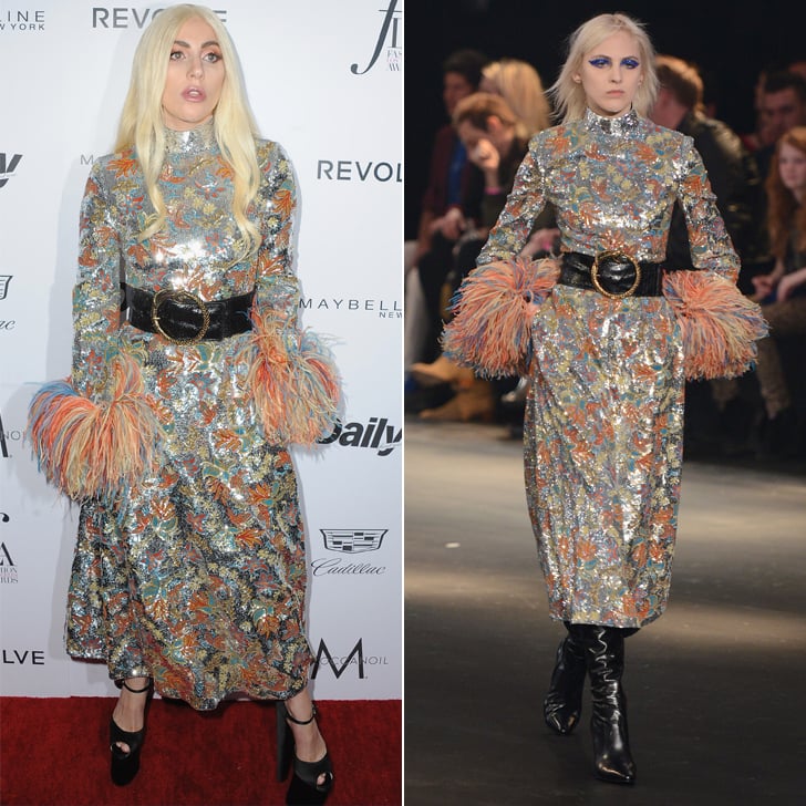 Lady Gaga Wearing Saint Laurent Fall '16