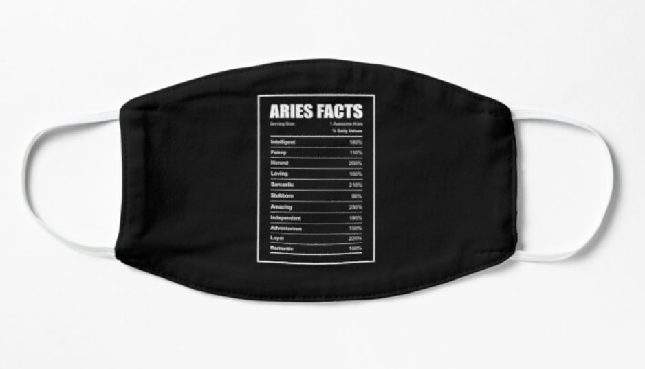 Aries Facts Mask