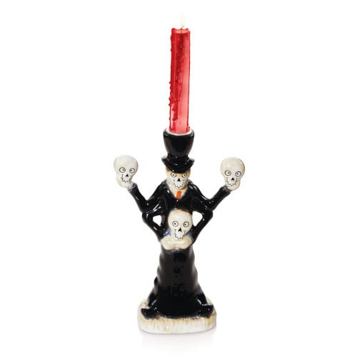 Boney's All Smiles Taper Candle Holder