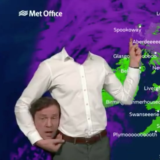 Met Office Halloween Forecast Headless Weatherman 2017