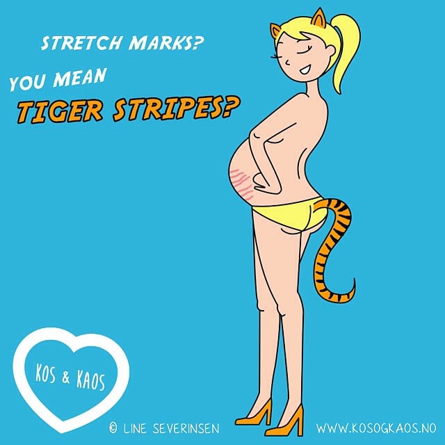 Funny Illustrations of Pregnancy Struggles