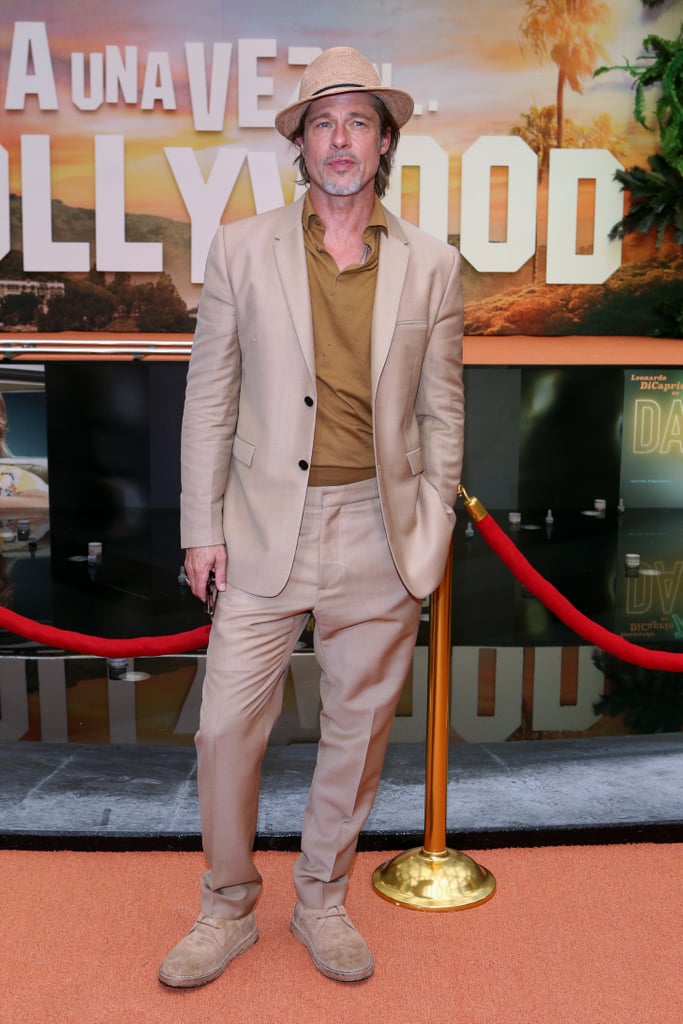 Brad Pitt at the Mexico premiere of Once Upon a Time in Hollywood.