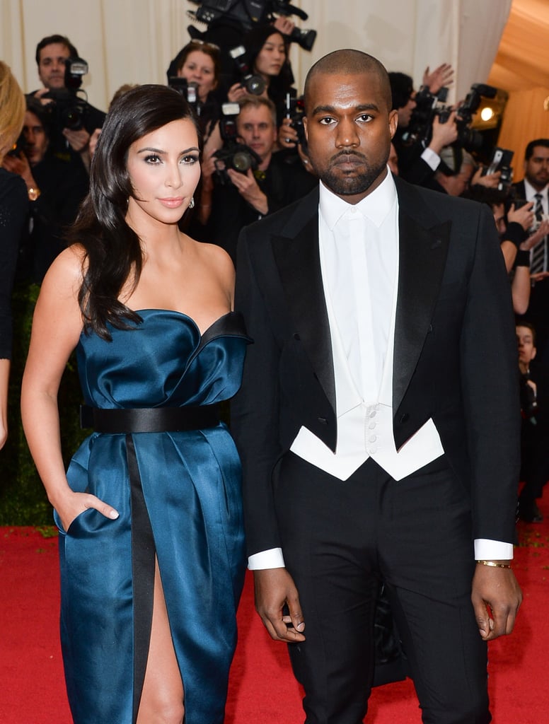 Kanye West and Kim Kardashian