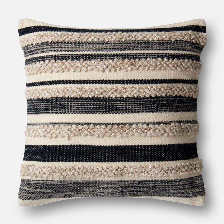 Pier 1 Imports Magnolia Home Zander Charcoal Oversized Pillow Joanna