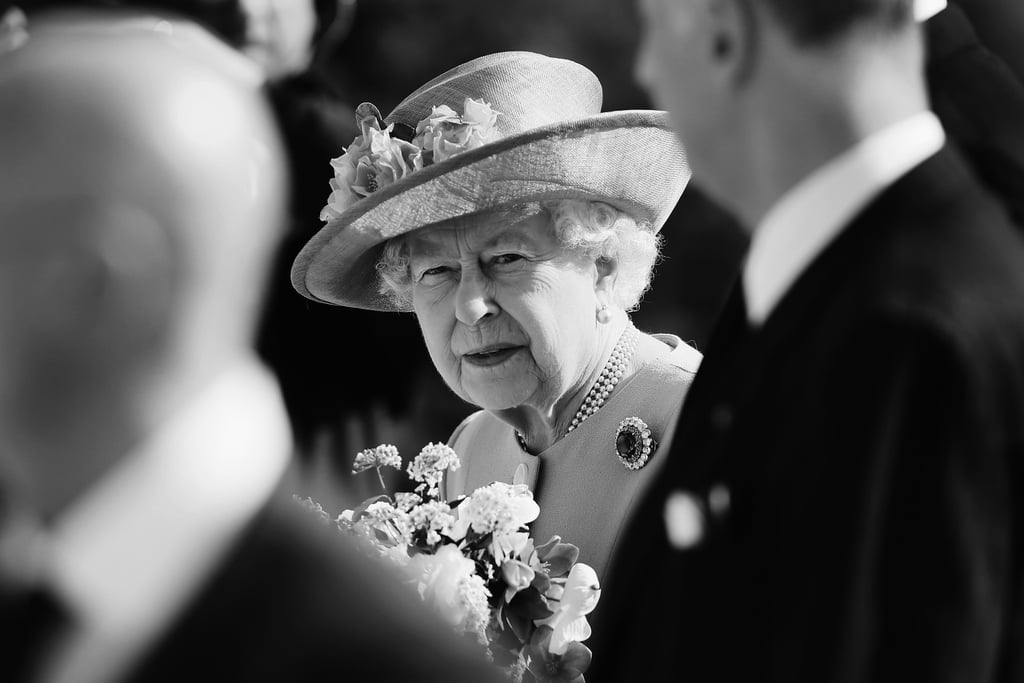 British Royal Family Black and White Photos