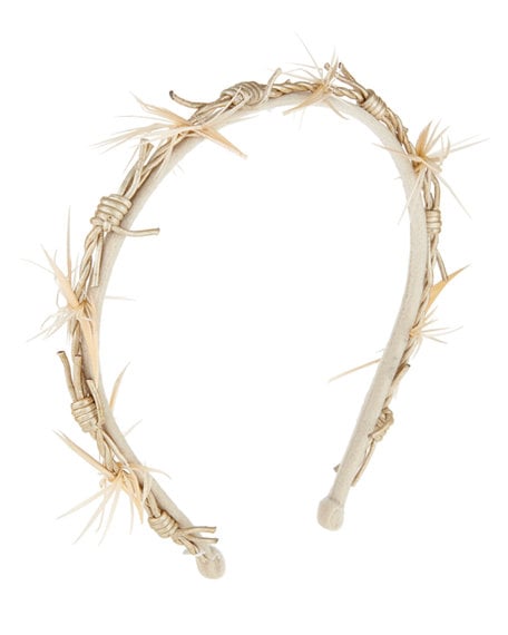 Gigi Burris Barbed Wire Velvet Headband ($295)