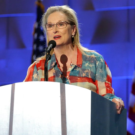 Meryl Streep American Flag Dress at DNC 2016