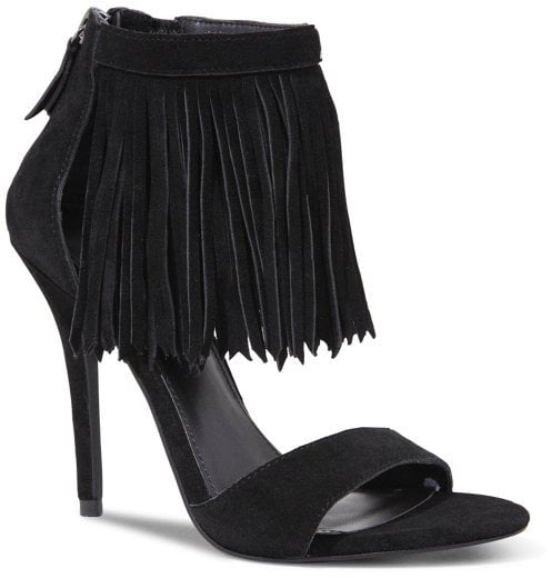 Express Fringe Heels