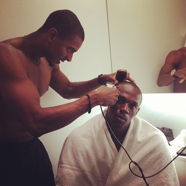 Usain Bolt Got A Haircut Before The Medal Ceremony That S A Wrap All The Pics Celebs Shared From London The Olympics Popsugar Celebrity Photo 225 Usain bolt says he may continue running after this summer's world championships, but stresses he still plans to retire this season. usain bolt got a haircut before the