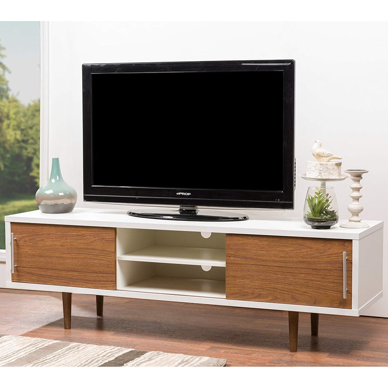 Baxton Studio Gemini Wood Contemporary TV Stand