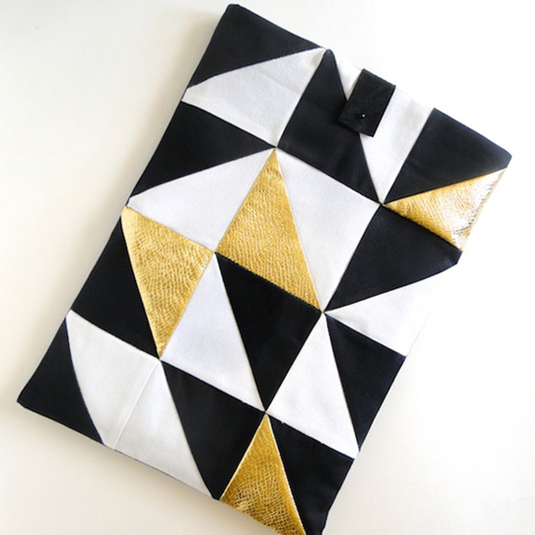 Geometric Laptop Sleeve DIY POPSUGAR Tech
