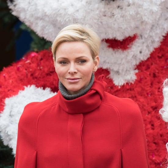 Princess Charlene's Red Cape