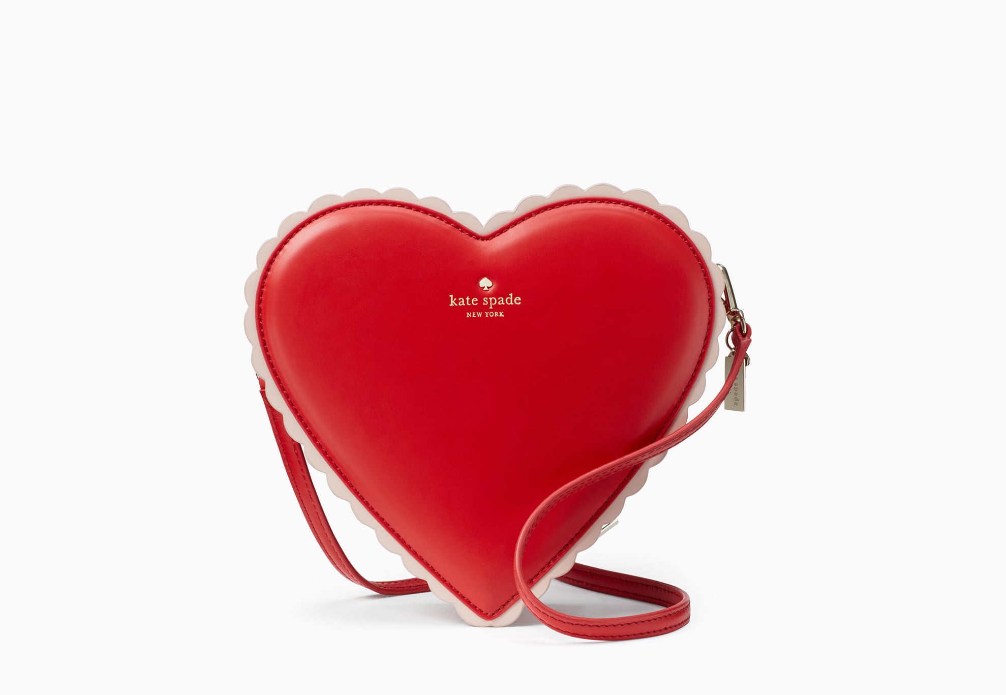 kate spade yours truly chocolate heart bag