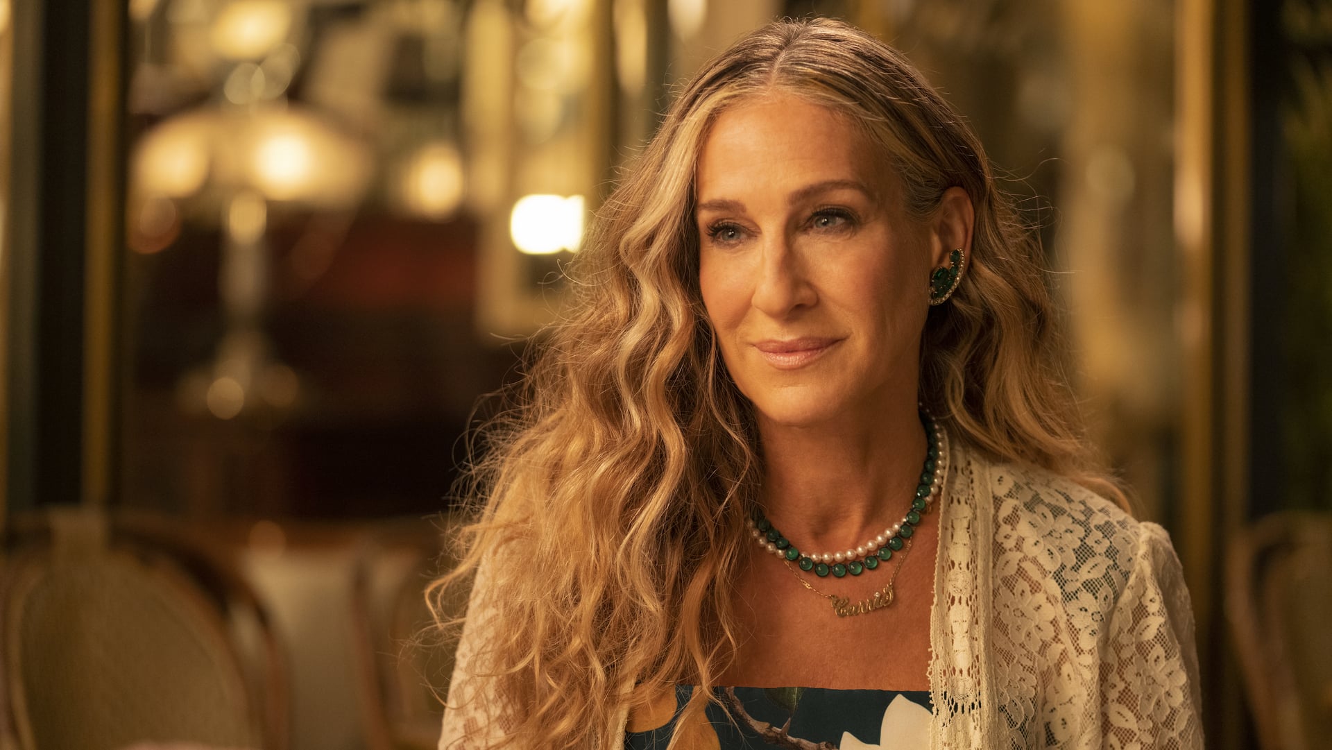 Carrie bradshaw butterfly hot sale necklace