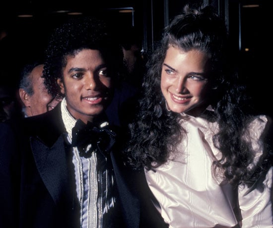 Michael and Brooke Shields were all smiles at the Academy Awards in 1981.