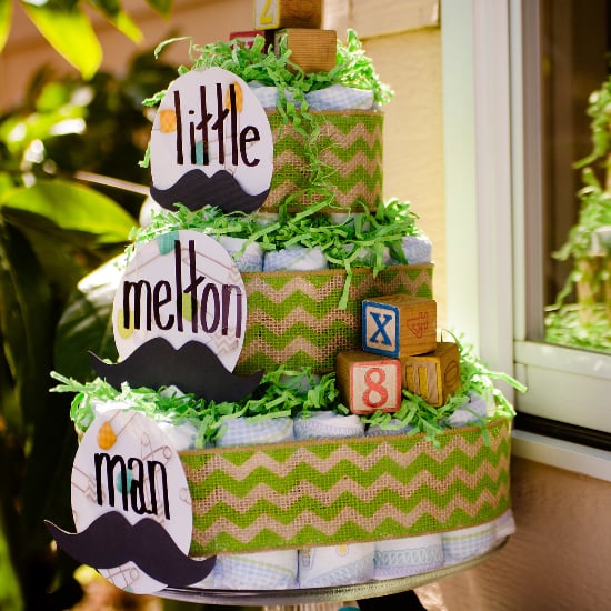 Mustache-Themed Baby Shower