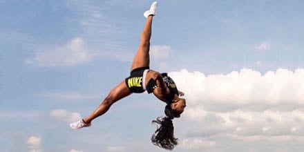 Power-Tumbling Record Holder Angel Rice (Video) | POPSUGAR Fitness
