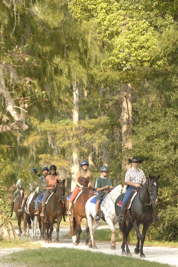 You Can Go Horseback Riding at Disney's Fort Wilderness Campgrounds