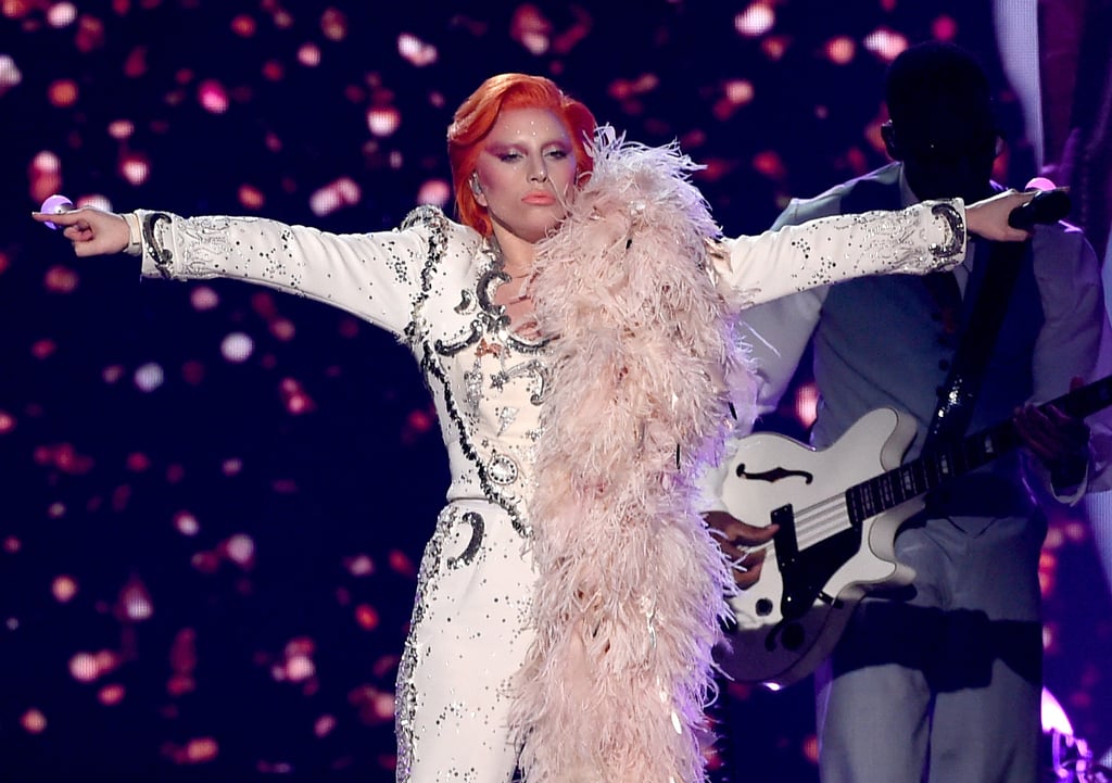 Lady Gaga at the Grammy Awards 2016