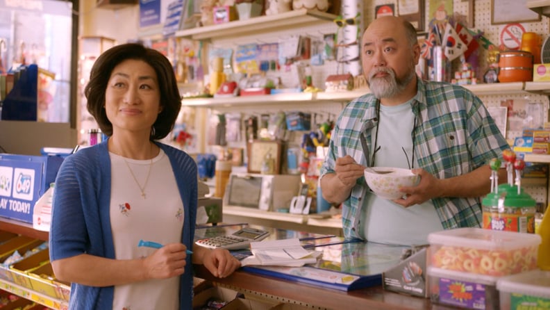 KIM'S CONVENIENCE, from left: Jean Yoon, Paul Sun-Hyung Lee, (Season 3, premiered Jan. 8, 2019). photo: CBC / courtesy Everett Collection