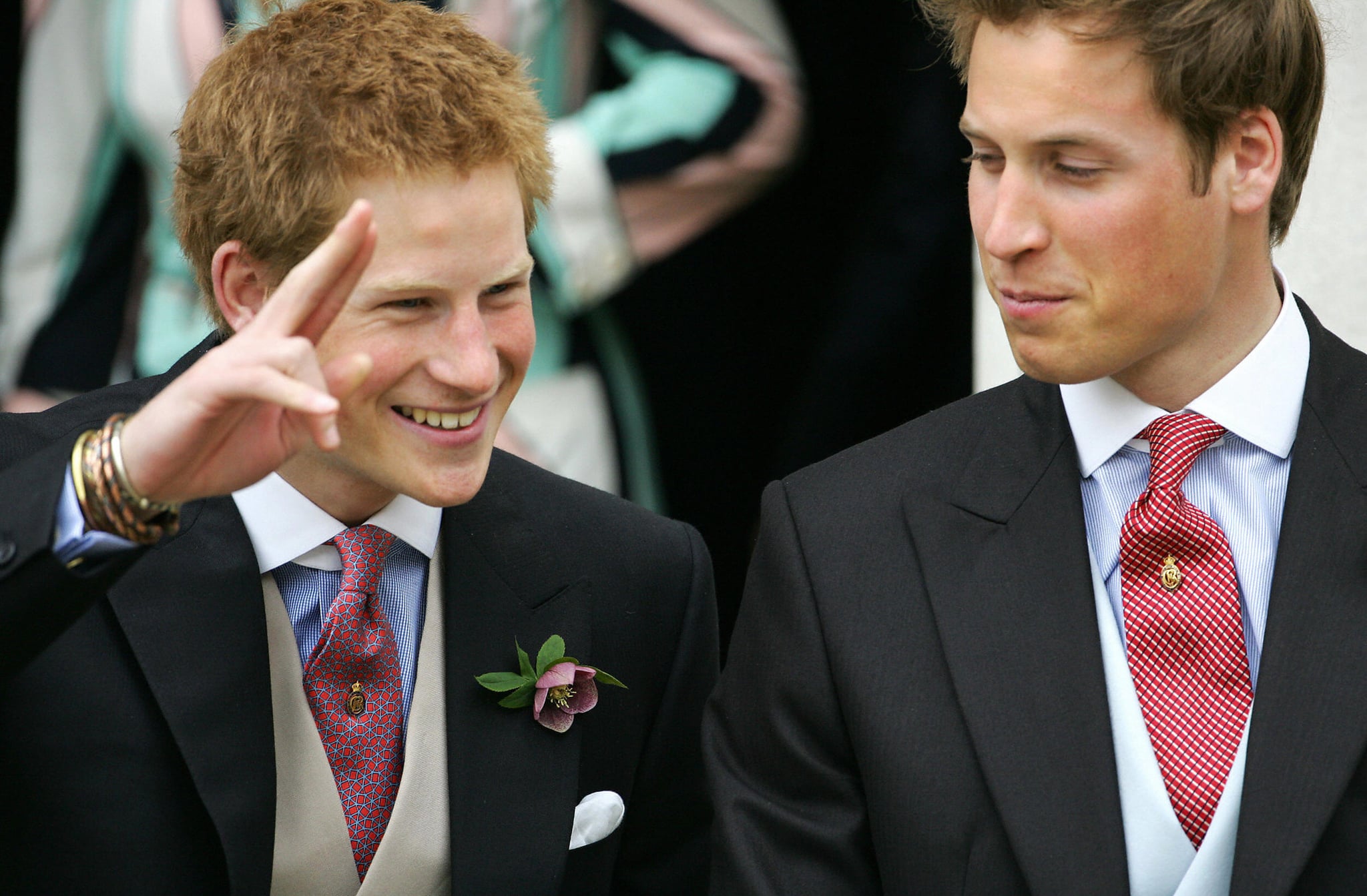 Prince William And Prince Harry Through The Years Popsugar Celebrity