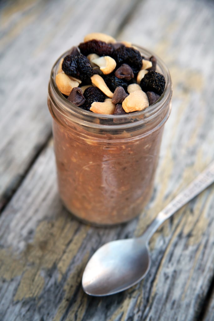 Chocolate Overnight Oats POPSUGAR Fitness