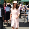 Pippa Middleton Styled Her Blush Dress With a Cool Fedora Hat You Never Saw Coming