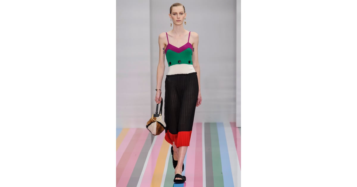 Complete Your Colorblock Dress With Casual Slider Sandals | Wearable ...
