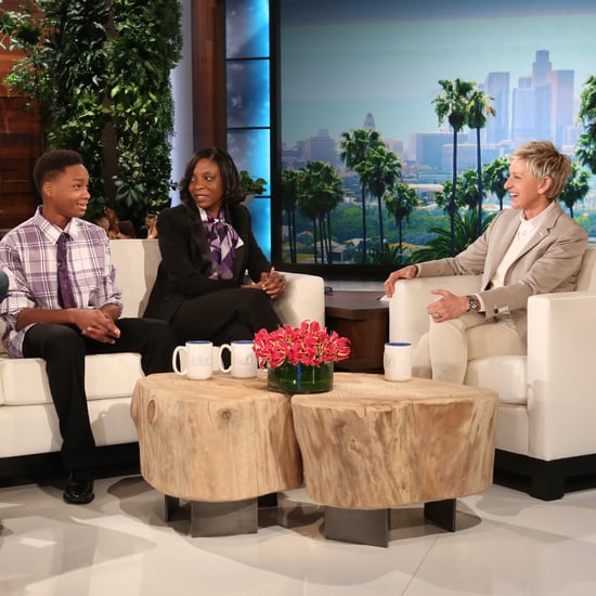 Humans of New York Founder and Teen Visit Ellen DeGeneres